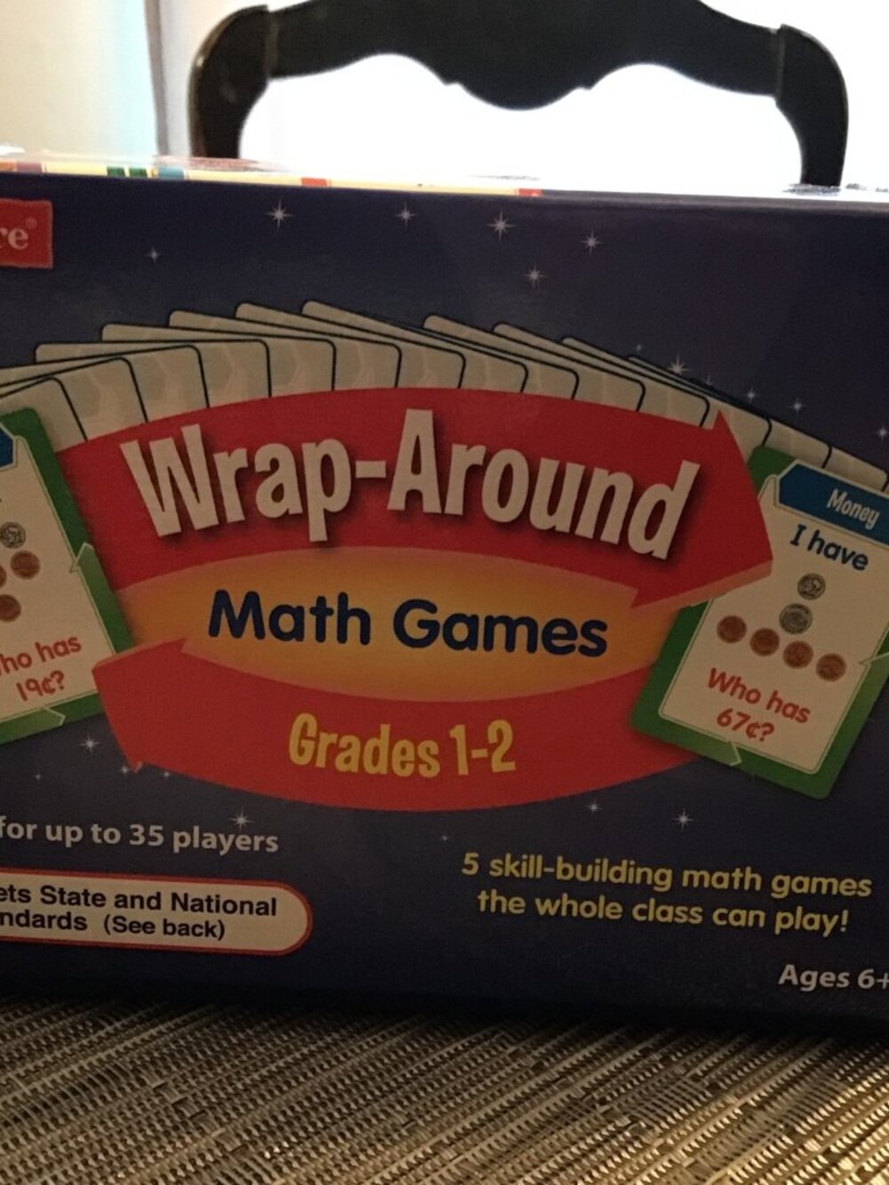 Lakeshore Learning Wrap-Around Math Games (5) for Grades 1-2--Homeschoool Math